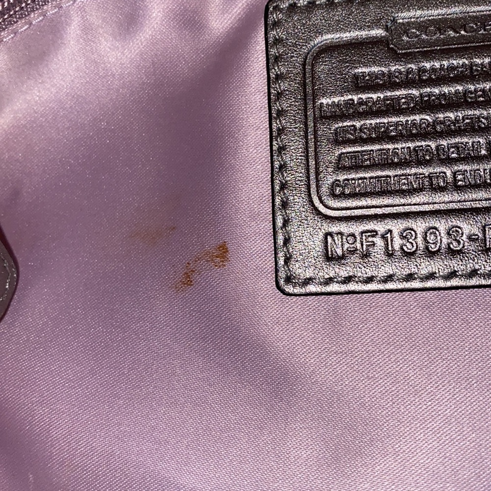 Coach-Campbell Large satchel made of exotic python leather (see photos) - Picture 14 of 16
